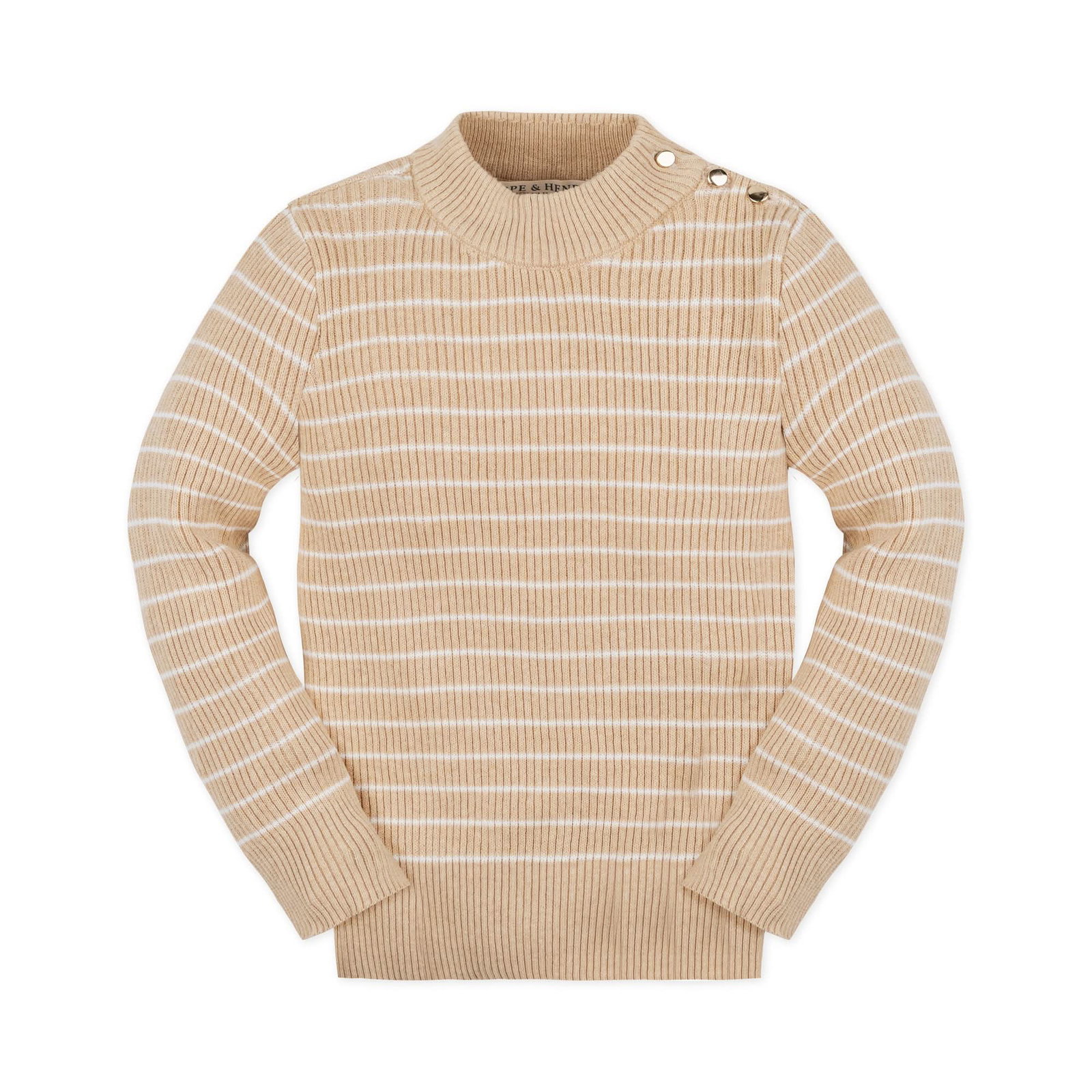 Image of Organic Mock Neck Sweater - Baby