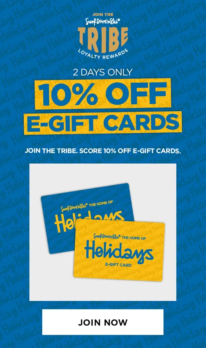 10% Off Gift Cards