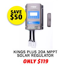 Plus 20A MPPT Solar Regulator