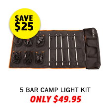 5 Bar Camp Light Kit