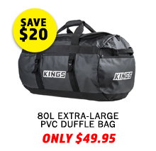 80L Extra-Large PVC Duffle Bag