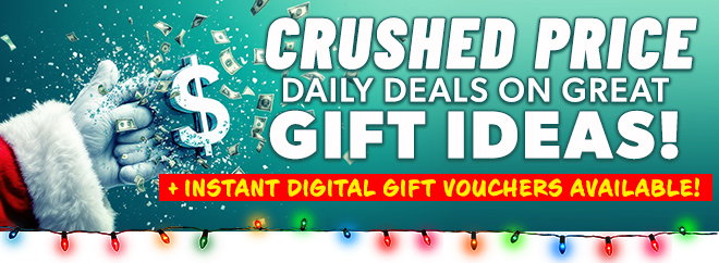 Crushed Price Daily Deals On Great Gift Ideas!