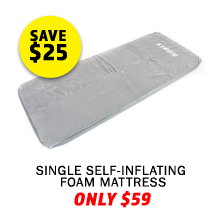 Single Self-Inflating Foam Mattress