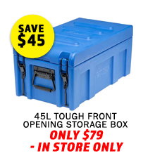 45L Tough Front Opening Storage Box