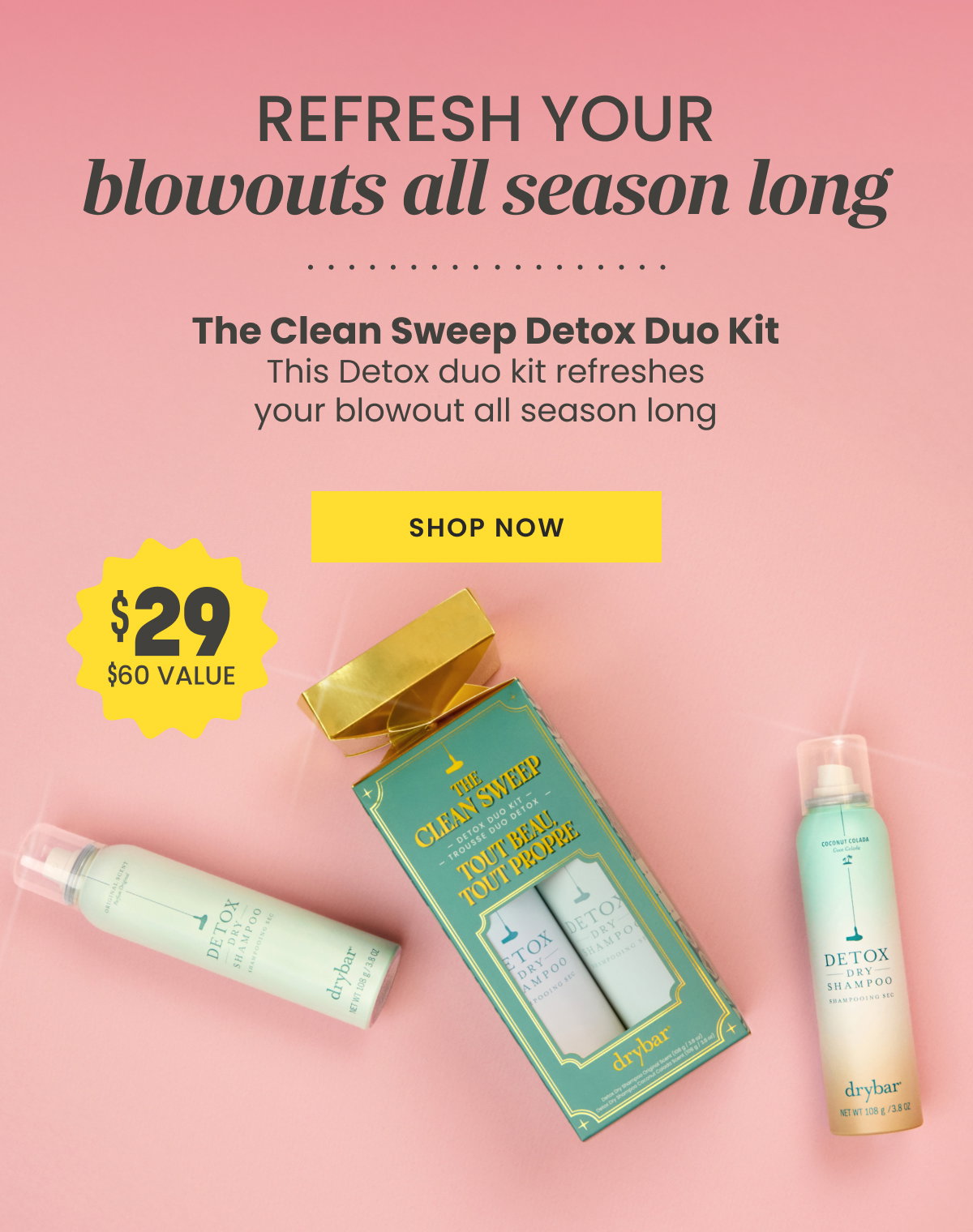 Refresh Your Blowouts All Season Long!