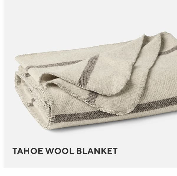 Tahoe Wool Blanket