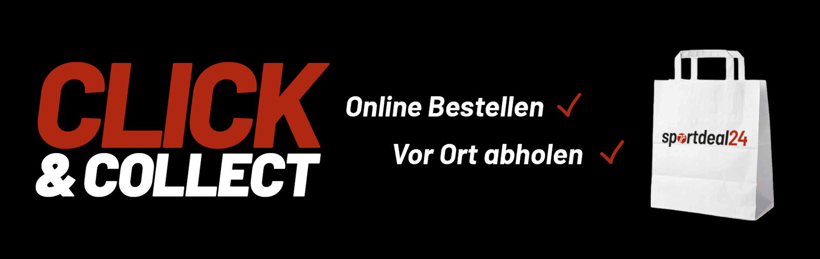 Click & Collect - Online bestellen & vor Ort abholen