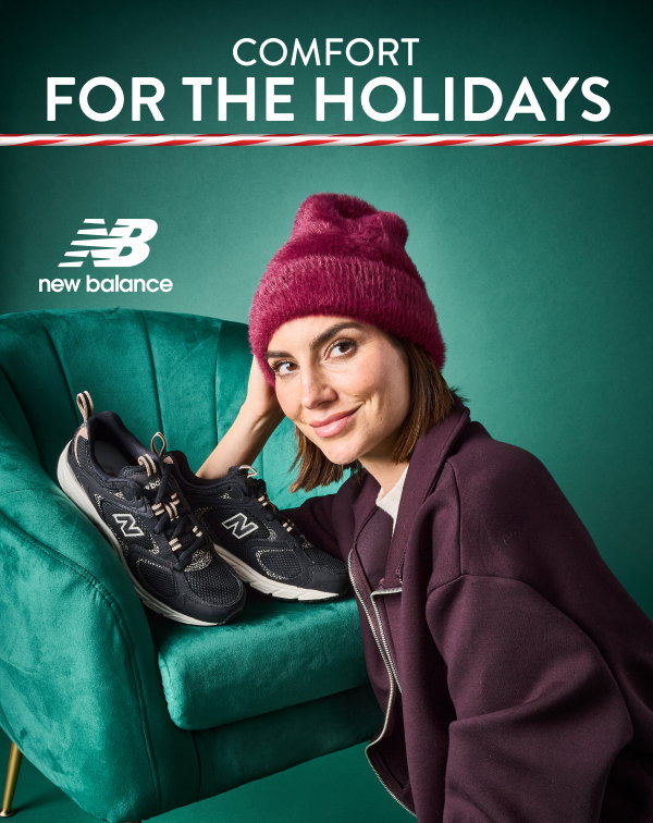 Comfort for the Holidays Shop New Balance