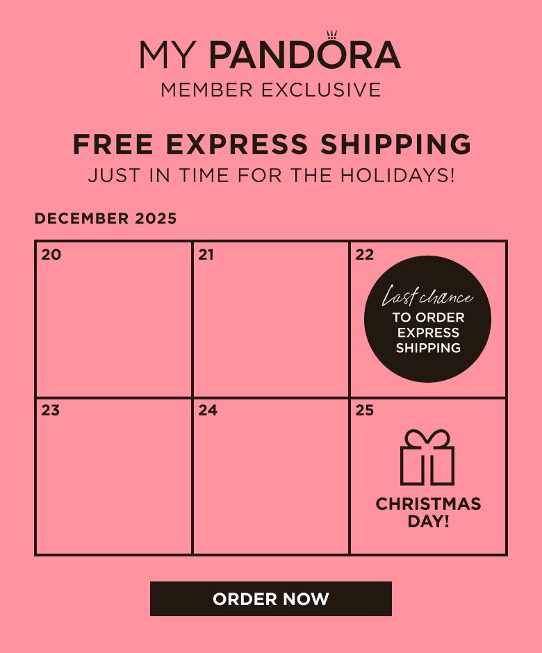 Free express shipping for My Pandora members