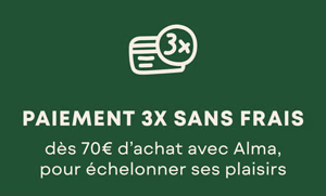 Paiement 3x sans frais