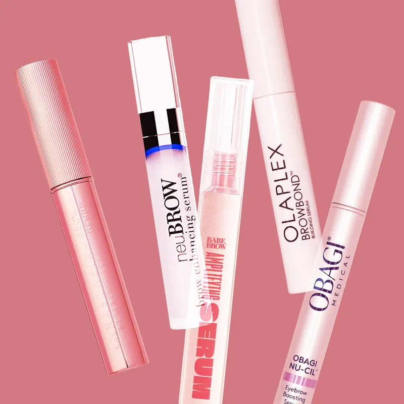 Put Down the Tweezers—and Pick Up These Derm-Backed Brow Growth Serums