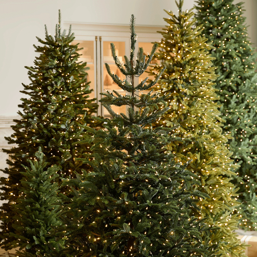 Pre-lit Artificial Christmas Trees