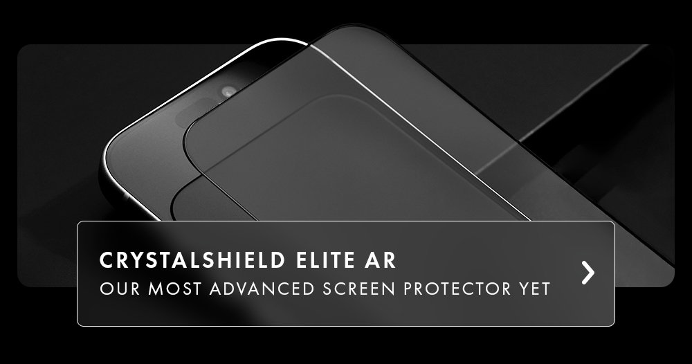 CrystalShield Elite AR. Our most advanced screen protector yet.