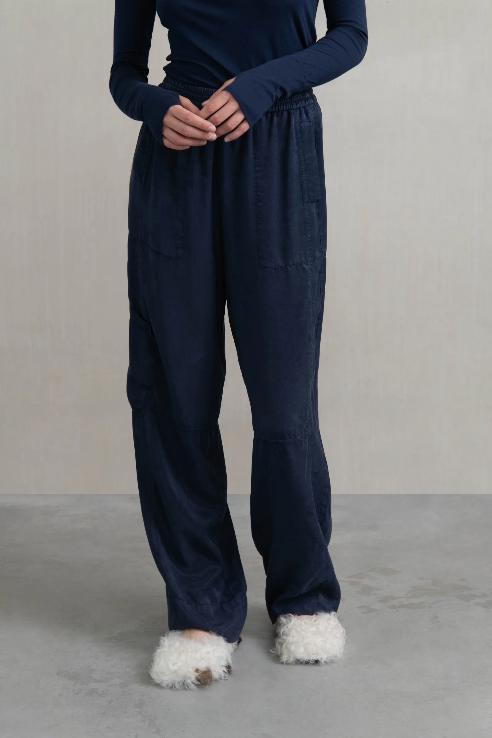 Image of LOVELY TROUSERS LAPIS