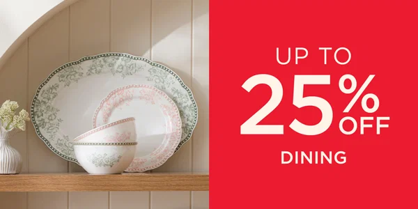 Up To 25% Off Dining