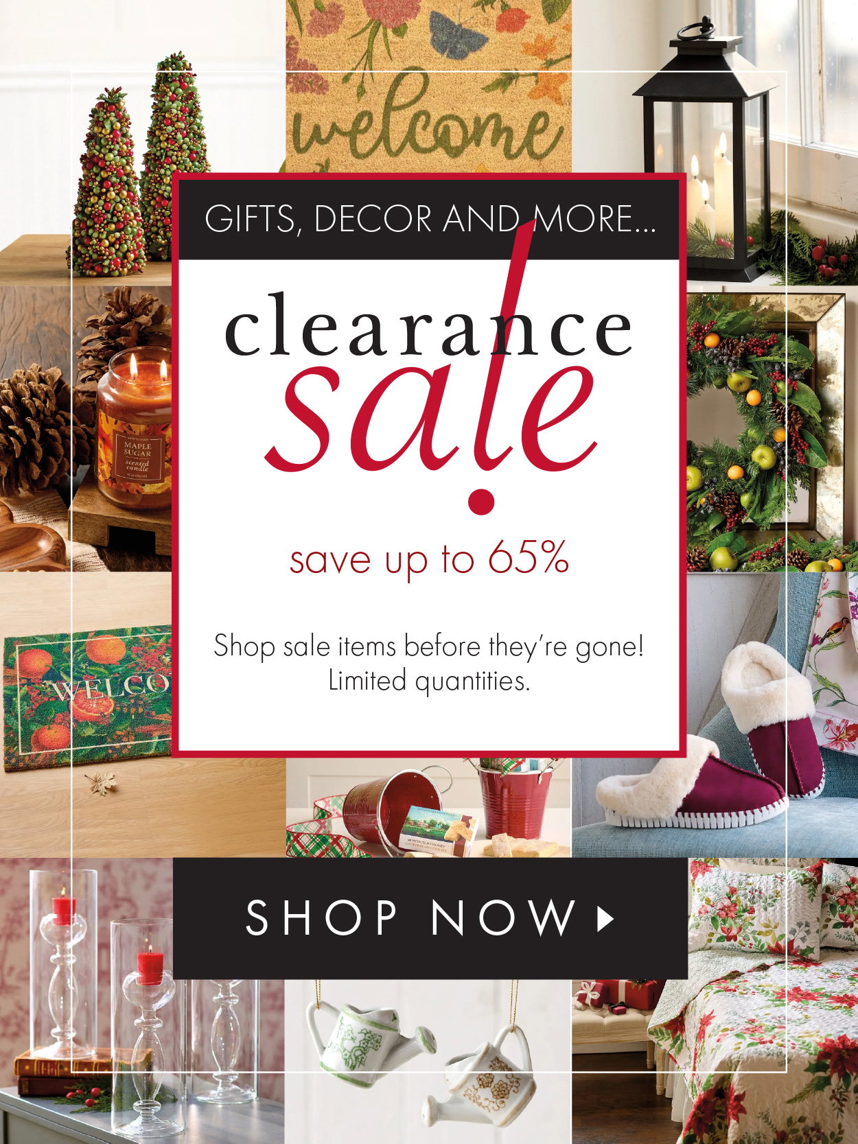 New Clearance Sale Items