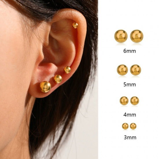 Stainless Steel Stud Earrings