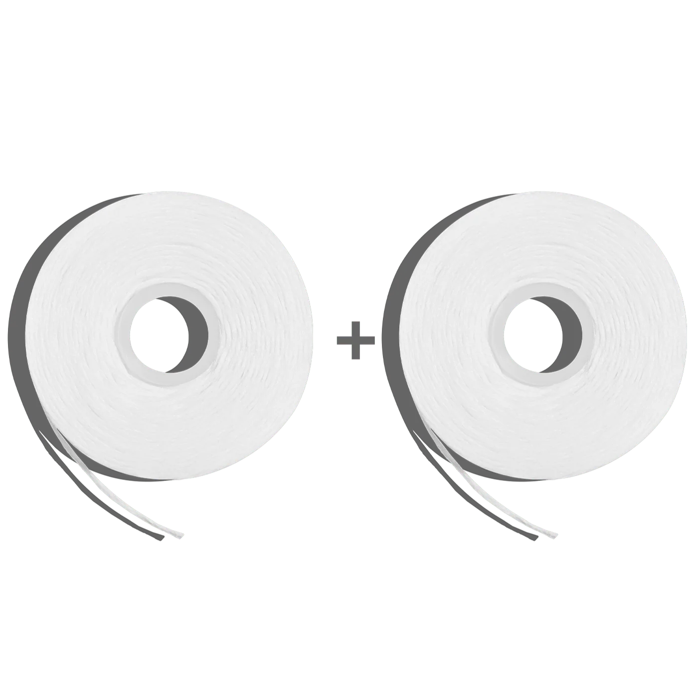 Image of Davids Hydroxi™ expanding dental floss / refill x 2 / mint / 60m