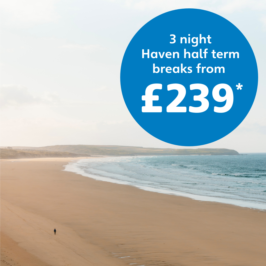 Breaks from £239* — Half term, full value