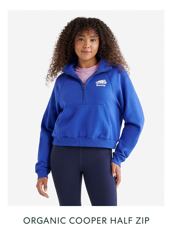 Organic Cooper Half Zip