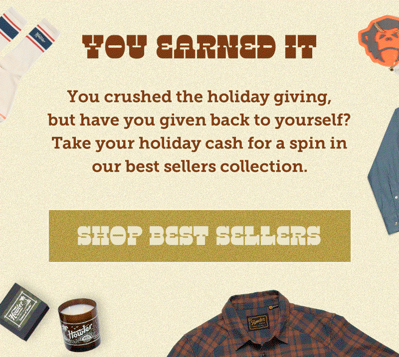 You crushed the holiday giving, but have you given back to yourself? Take your holiday cash for a spin in our best sellers collection.