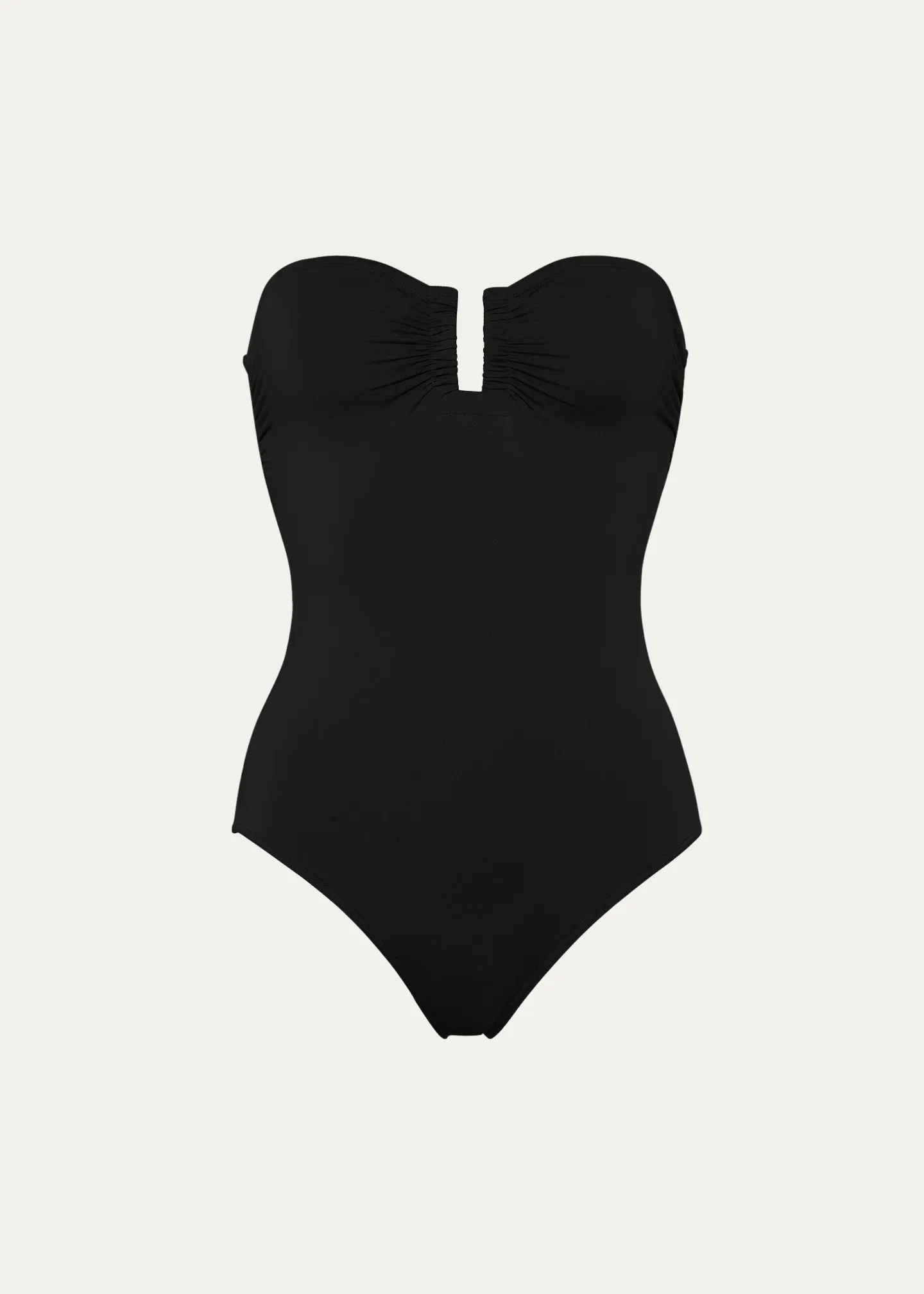 Cassiopee Strapless U-Hardware One-Piece Swimsuit