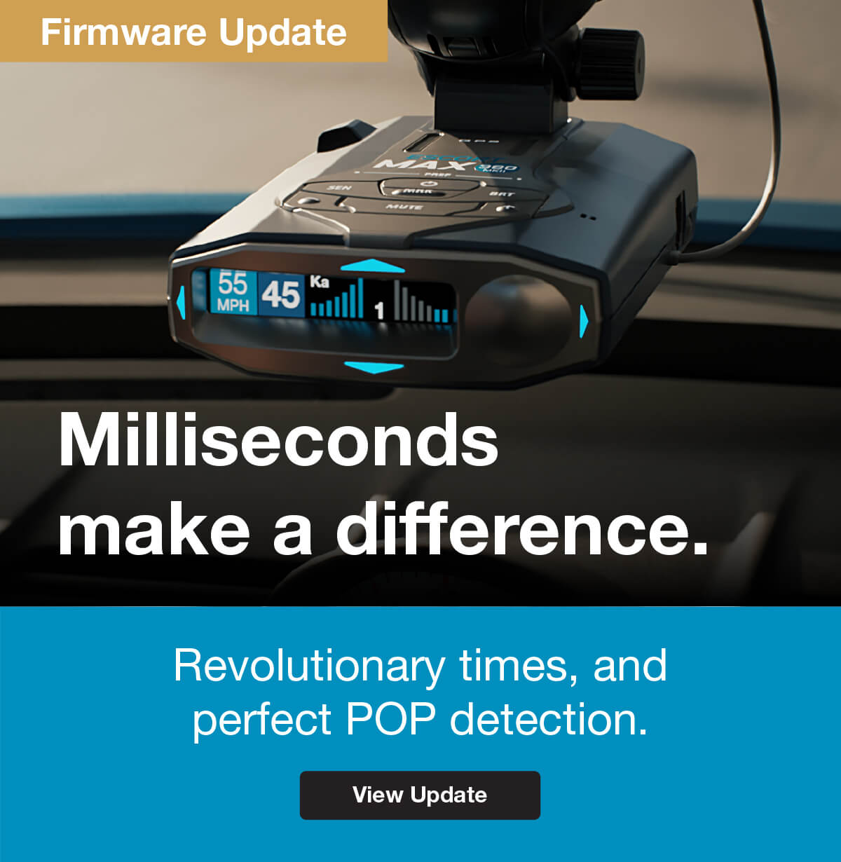 Milliseconds make a difference - experience the new MAX 360 MKII Series update