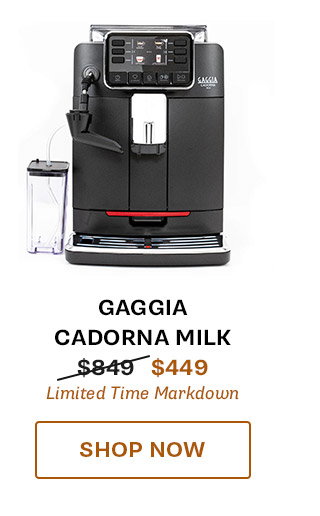 Gaggia Cadorna Milk