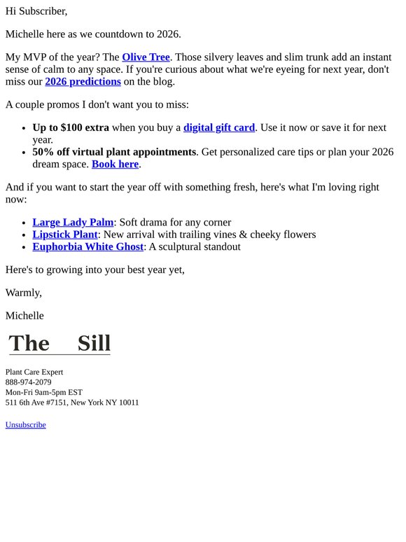 Subscriber, my new year MVP + more