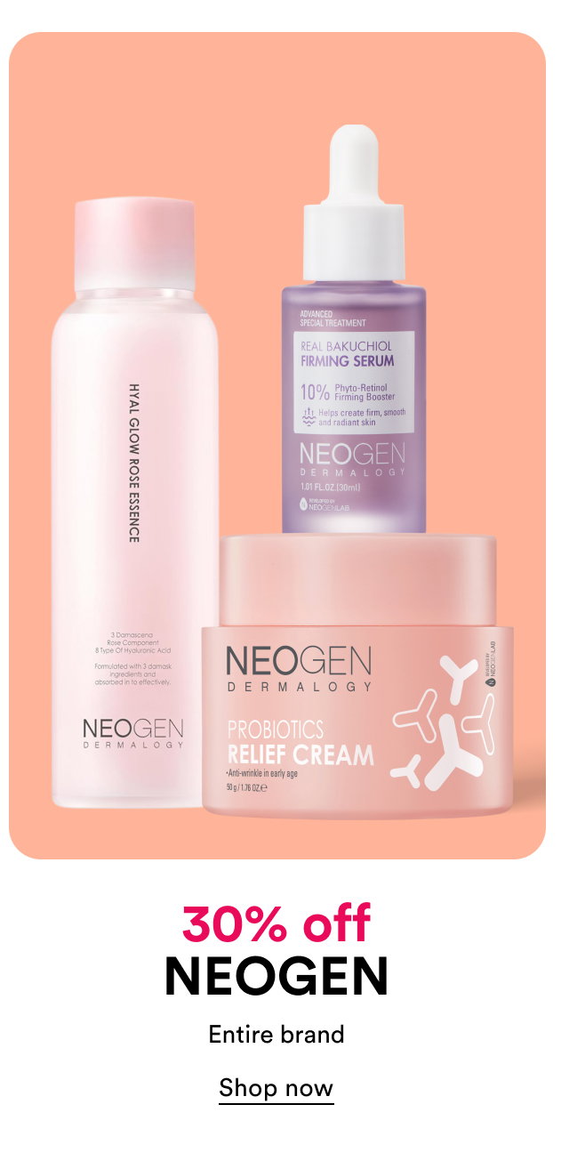 30% off | NEOGEN | Entire brand | Shop now