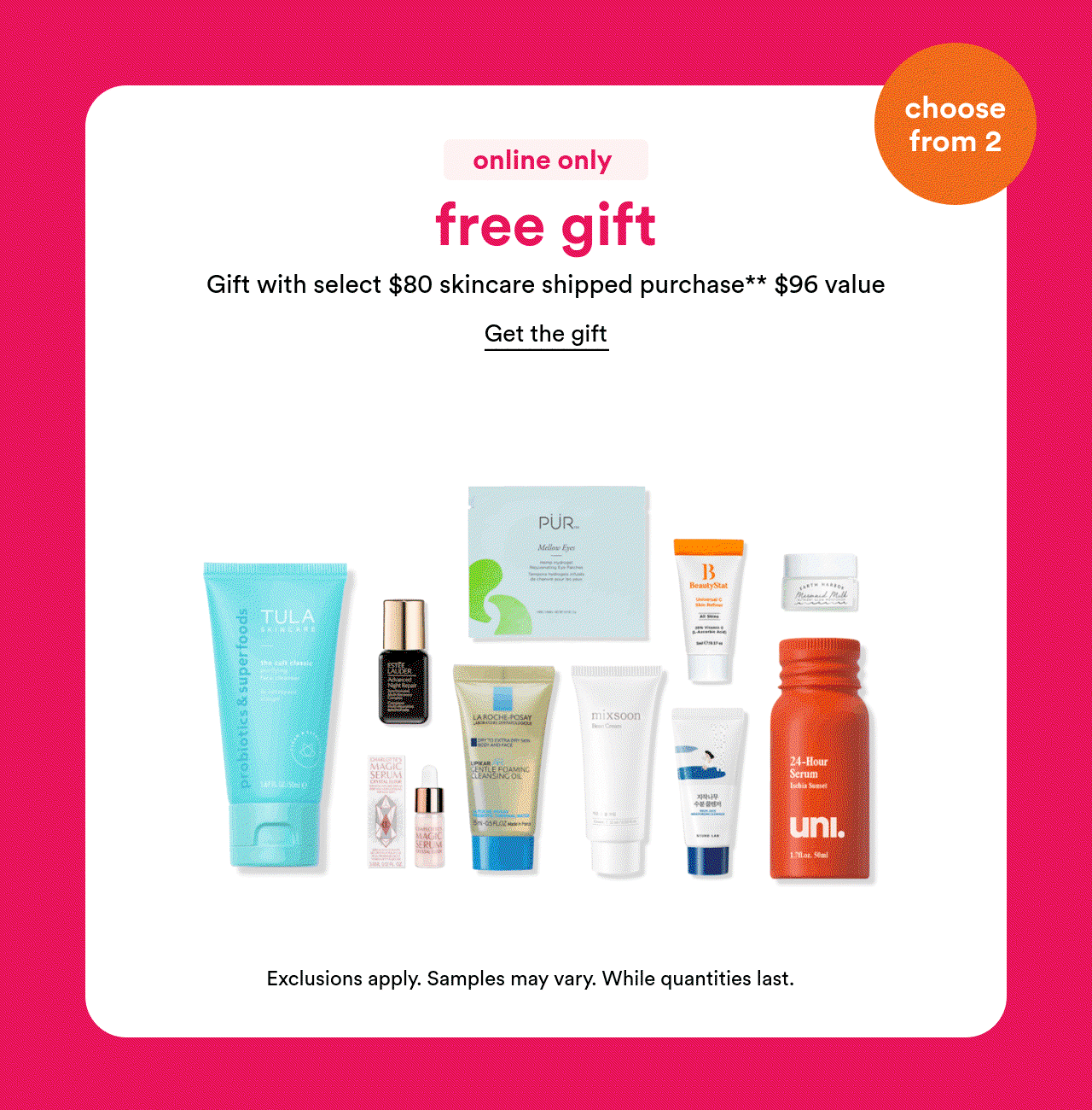 Get the gift
