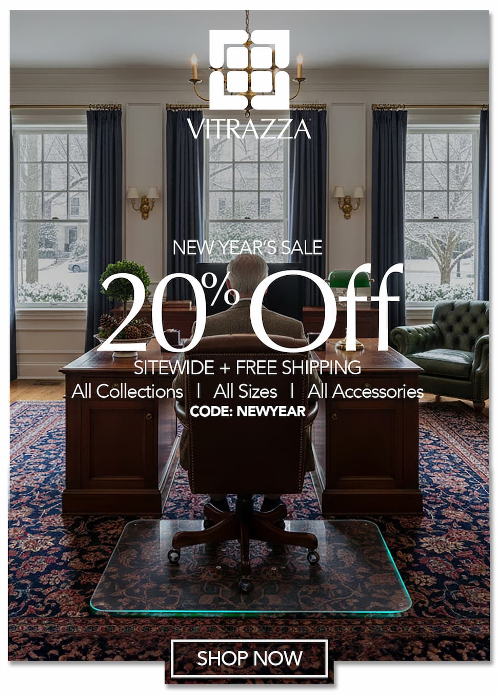 NEW YEAR’S SALE: 20% OFF SITEWIDE + FREE SHIPPING 