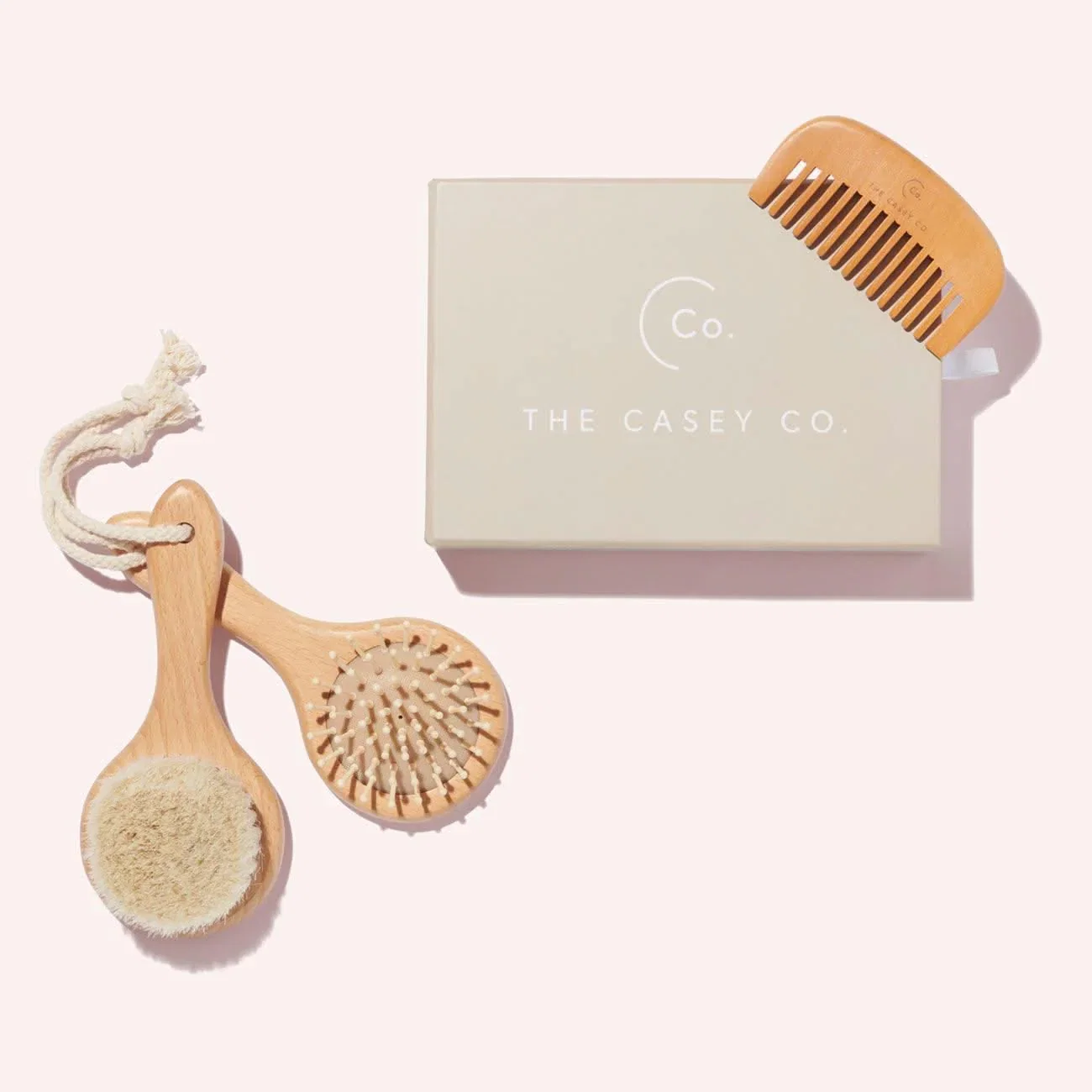 Image of Baby Grooming Brush and Comb Trio Set