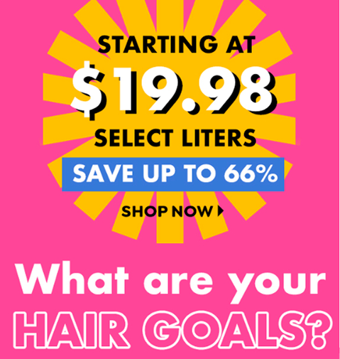 STOCK UP AND SAVE UP TO 66% ON LITERS STARTING AT $19.98