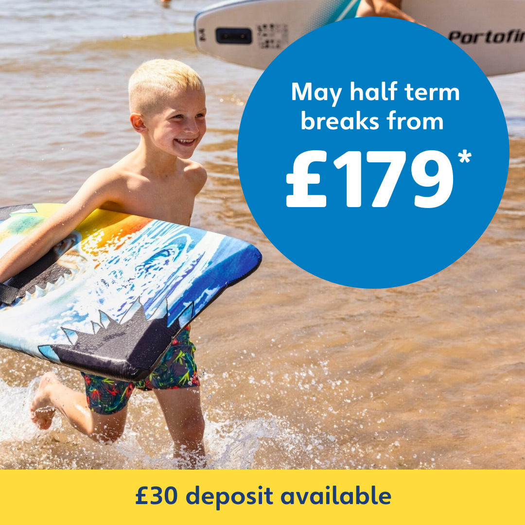 Don't miss out on May half term breaks from £179*