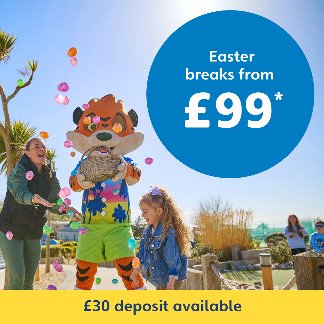 Breaks from £99* — Hoppy days, happy prices