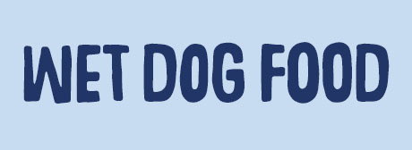 wet dog food