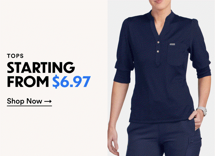 Tops Starting From $6.97 | Shop Now