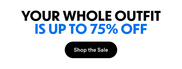 Your Whole Outfit Is Up To 75% Off | Shop the Sale