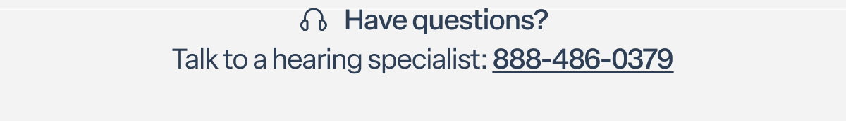 Talk to a specialist! 