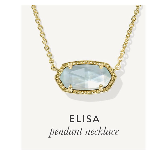 Elisa pendant necklace