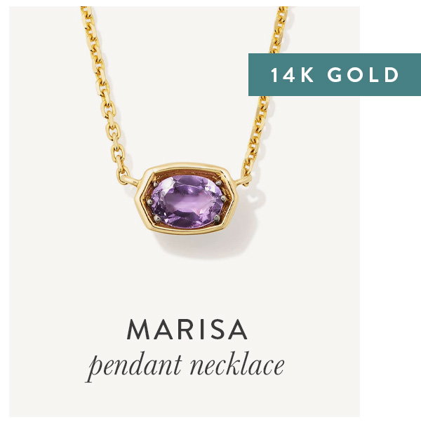 Marisa pendant necklace