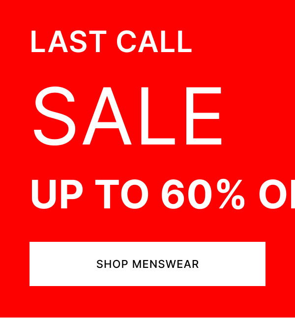 Shop Menswear