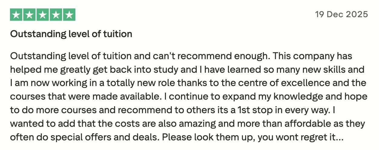 Trustpilot review