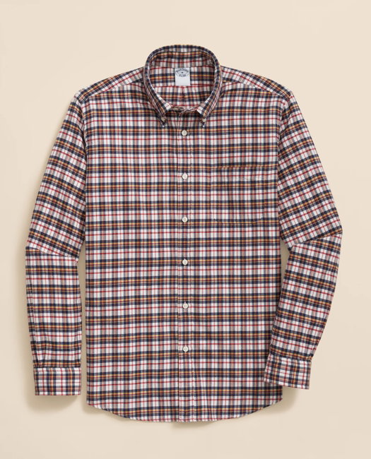 Image of Brooks Brothers Portuguese Flannel Polo