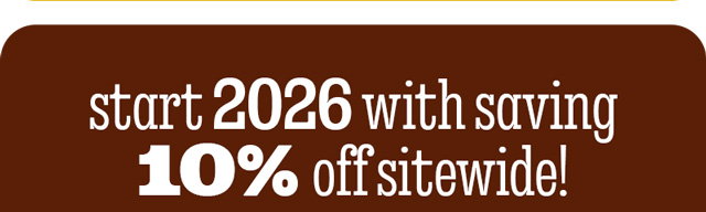 10% OFF SITEWIDE