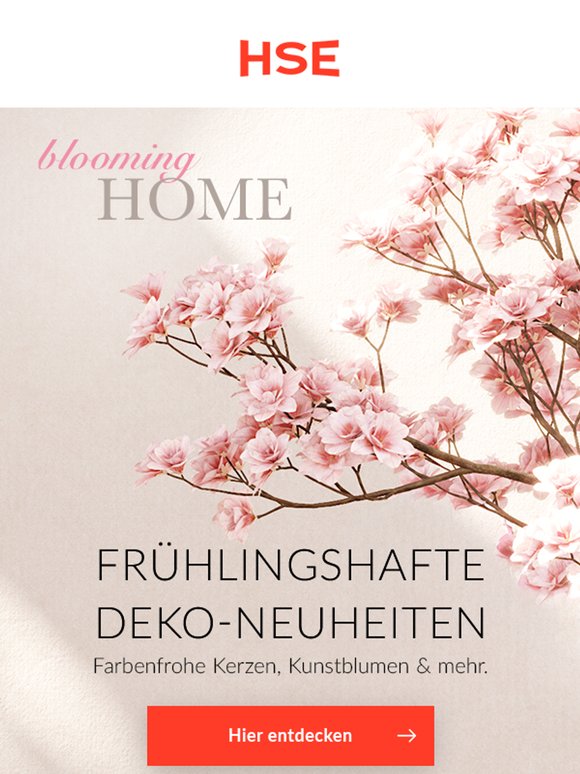 HSE24: Blooming Home: Unsere Deko-Neuheiten sind da!