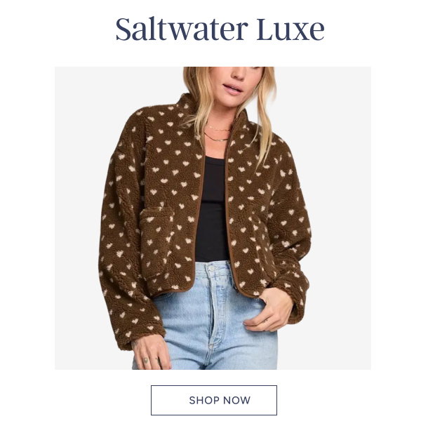 Saltwater Luxe. Shop now