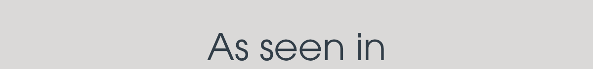 As seen in
