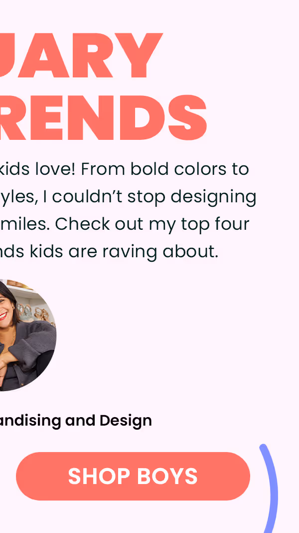 Shop Boys' Top Trends for January!